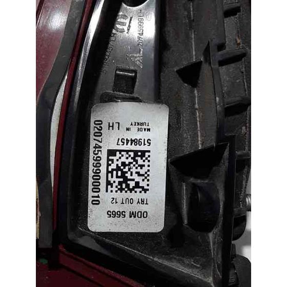 Faro Antiniebla Trasero Izquierdo Para Honda Civic Berlina 5