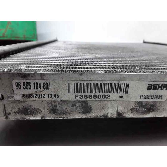 Radiador Agua Para Peugeot 607