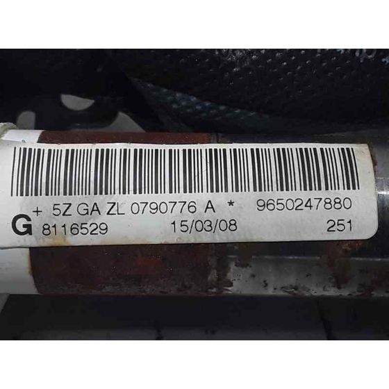 Airbag Cortina Delantero Izquierdo Para Peugeot 207