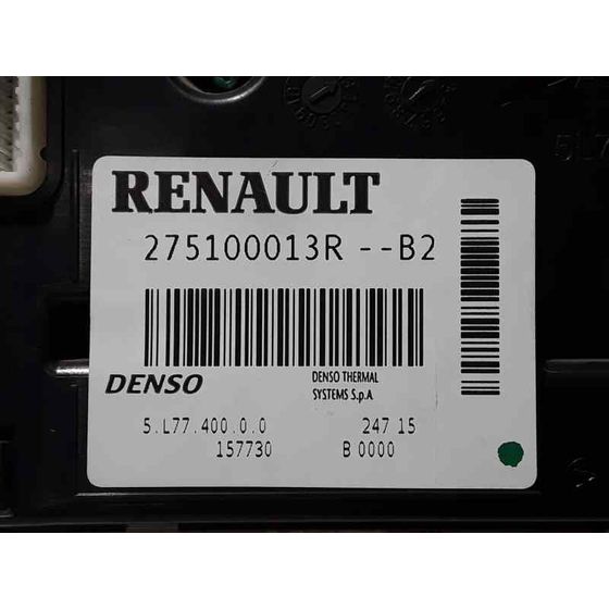 Mando Calefaccion / Aire Acondicionado Para Renault Master Kasten