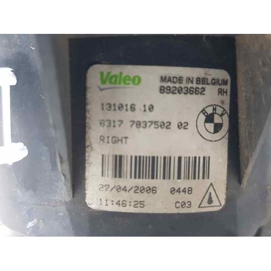 Faro Antiniebla Izquierdo para Bmw Serie 1 Berlina