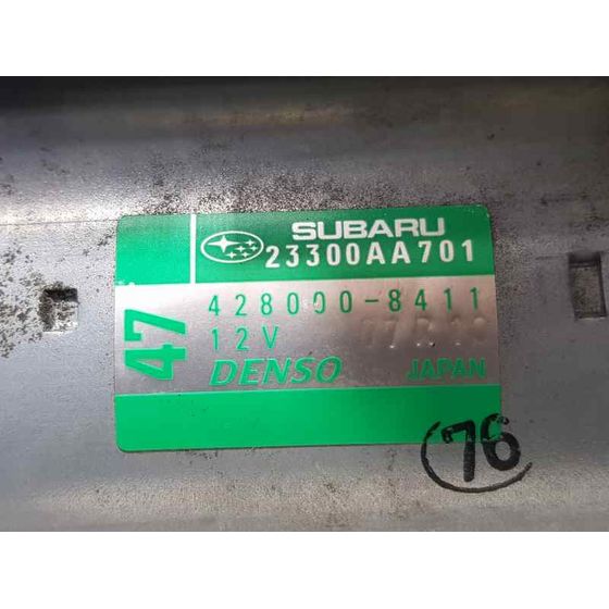 Motor Arranque para Subaru Xv