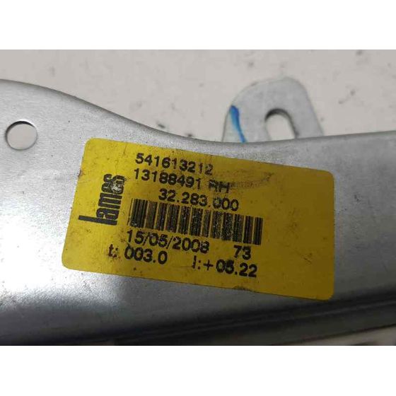 Elevalunas Delantero Derecho Para Opel Corsa D