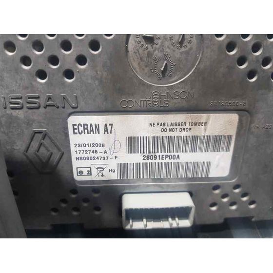 Pantalla Multifuncion Para Nissan Qashqai
