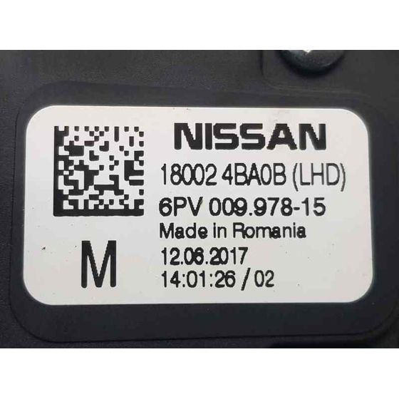 Potenciometro Pedal para Nissan Qashqai (J11)