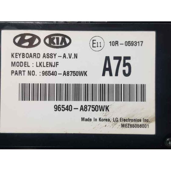 Mando Climatizador Para Kia Optima