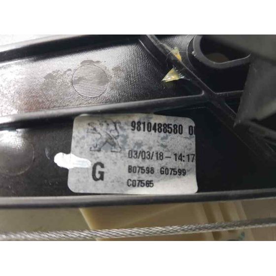 Elevalunas Trasero Izquierdo Para Peugeot 3008
