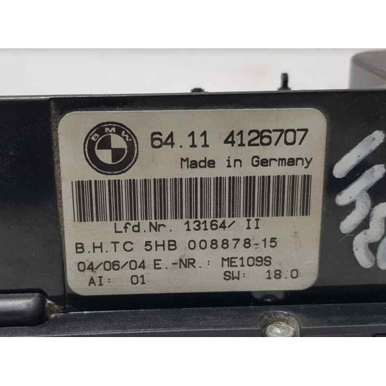 Mando Climatizador Para Bmw Serie 3 Compact