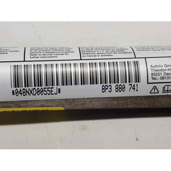 Airbag Cortina Delantero Izquierdo Para Audi A3
