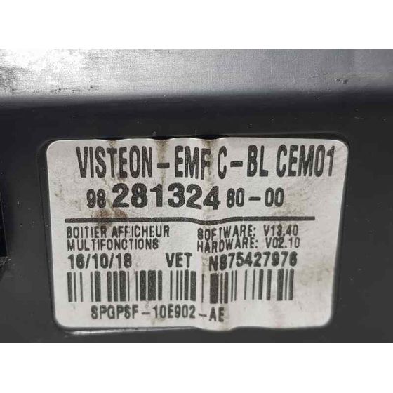 Pantalla Multifuncion Para Citroen Jumpy Fugón