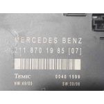 Modulo Confort Para Mercedes Clase E  Berlina