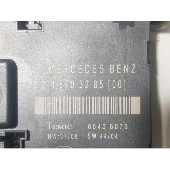 Modulo Confort Para Mercedes Clase E  Berlina