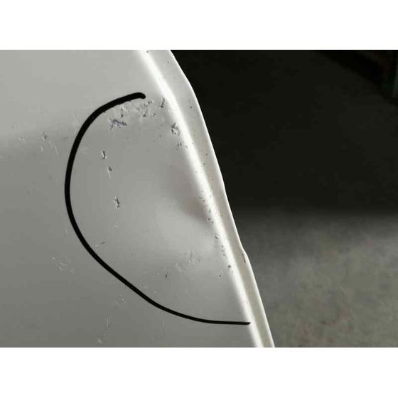 Puerta Trasera Derecha Para Fiat Panda Van