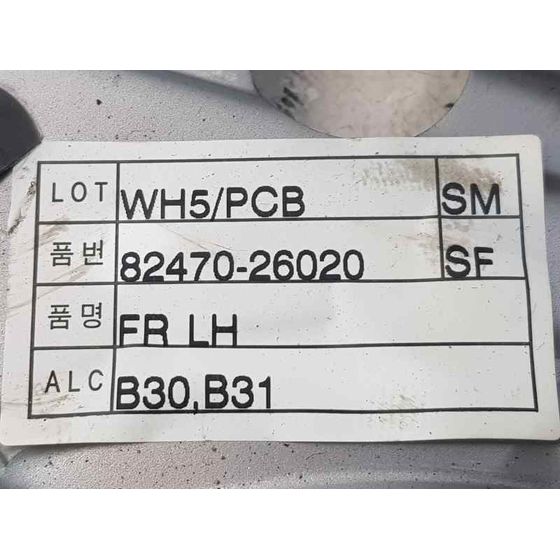 Elevalunas Delantero Izquierdo Para Hyundai Santa Fe