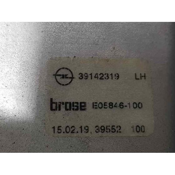 Elevalunas Trasero Izquierdo Para Opel Astra K Sports Tourer