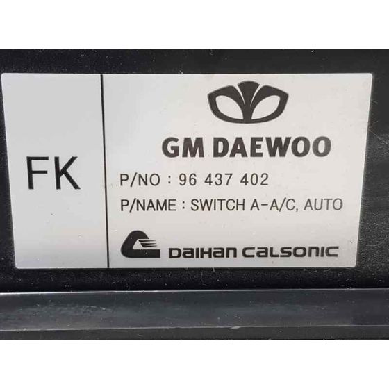 Mando Climatizador Para Chevrolet Aveo