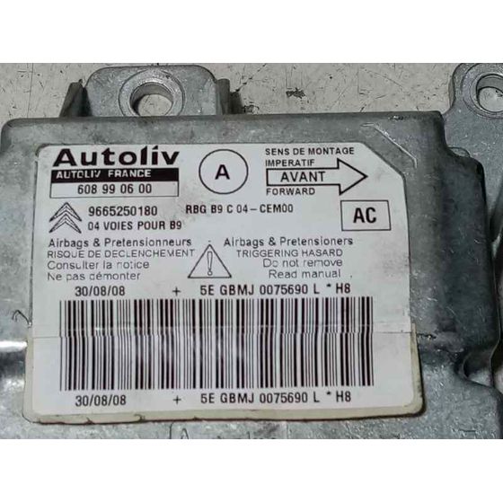 Centralita Airbag Para Citroen C4 Picasso