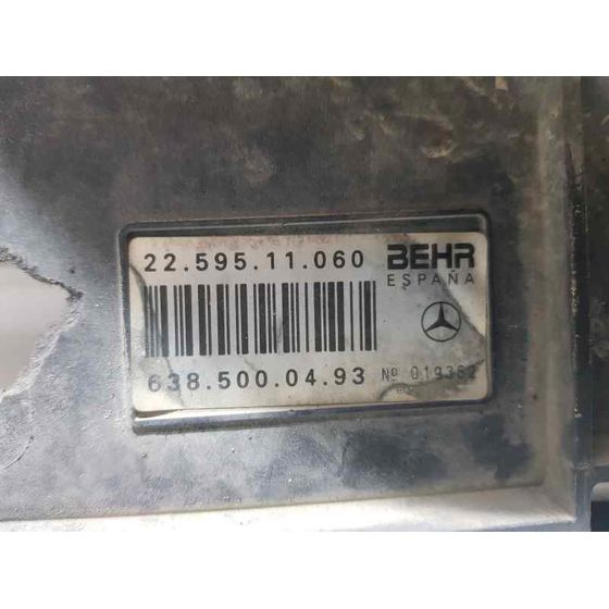 Electroventilador Para Mercedes Vito Caja Cerrada