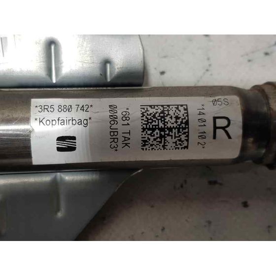 Airbag Cortina Delantero Derecho para Seat Exeo Berlina (3R2)