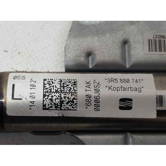 Airbag Cortina Delantero Izquierdo Para Seat Exeo Berlina