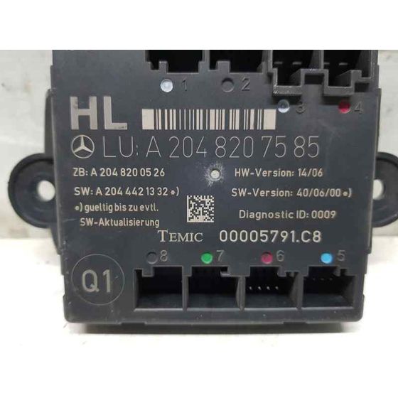 Centralita Check Control Para Mercedes Clase C Berlina