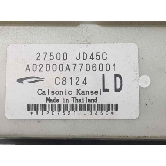 Mando Climatizador para Nissan Qashqai (J10)
