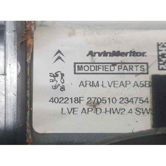 Elevalunas Delantero Izquierdo Para Citroen Ds3