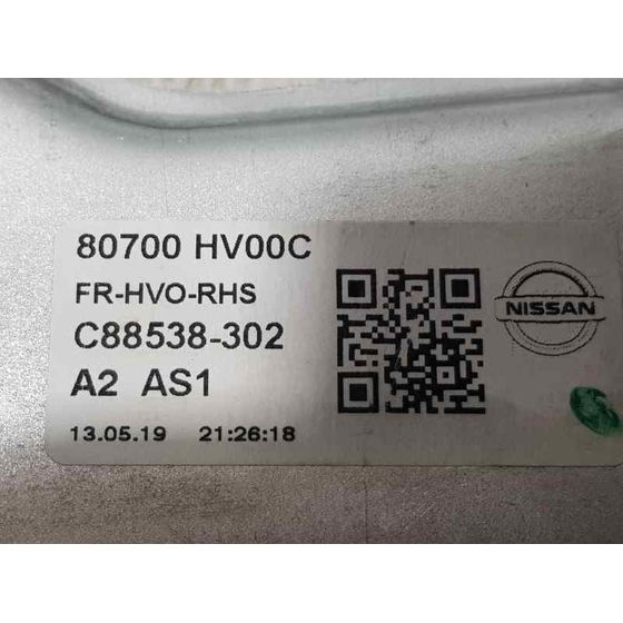 Elevalunas Delantero Derecho Para Nissan Qashqai