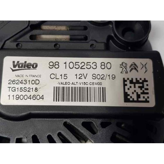 Alternador Para Peugeot Expert Furgón