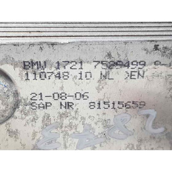 Enfriador Aceite Motor Para Bmw Serie 3 Berlina