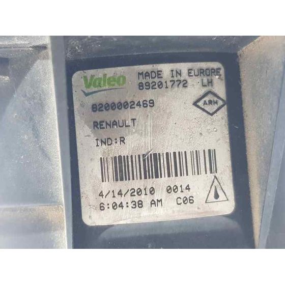 Faro Antiniebla Izquierdo para Renault Clio Iii
