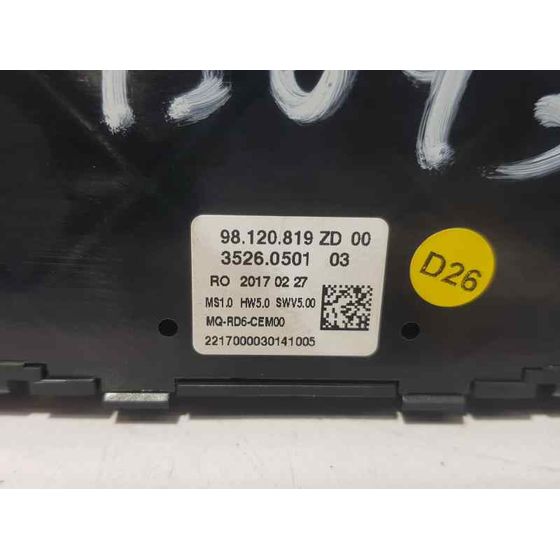 Mando Radio Para Citroen Jumpy Fugón
