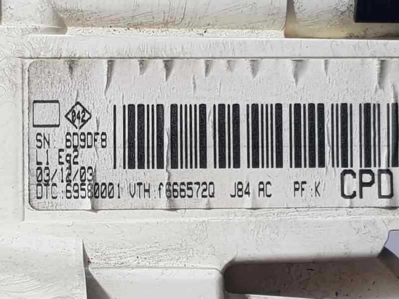 Mando Calefaccion / Aire Acondicionado para Renault Scenic Ii