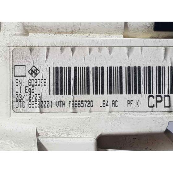 Mando Calefaccion / Aire Acondicionado para Renault Scenic Ii