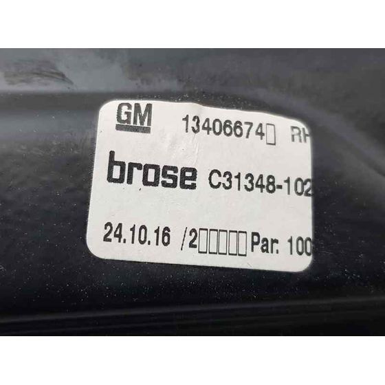 Elevalunas Delantero Derecho Para Opel Astra K Lim. 5Türig