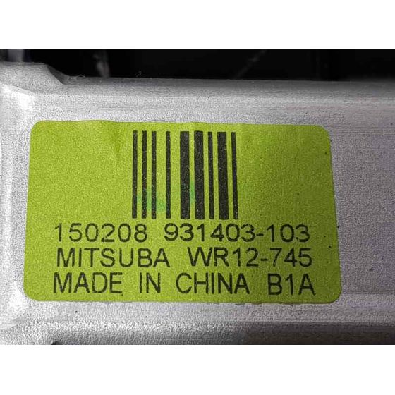 Elevalunas Trasero Derecho Para Jeep Cherokee