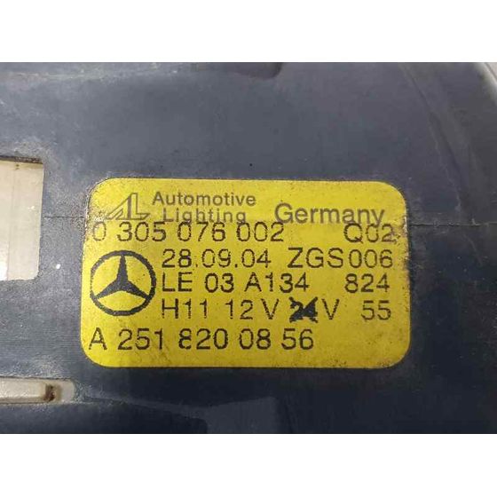 Faro Antiniebla Derecho Para Mercedes Clase A
