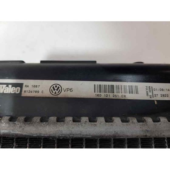 Radiador Agua Para Seat Altea Xl