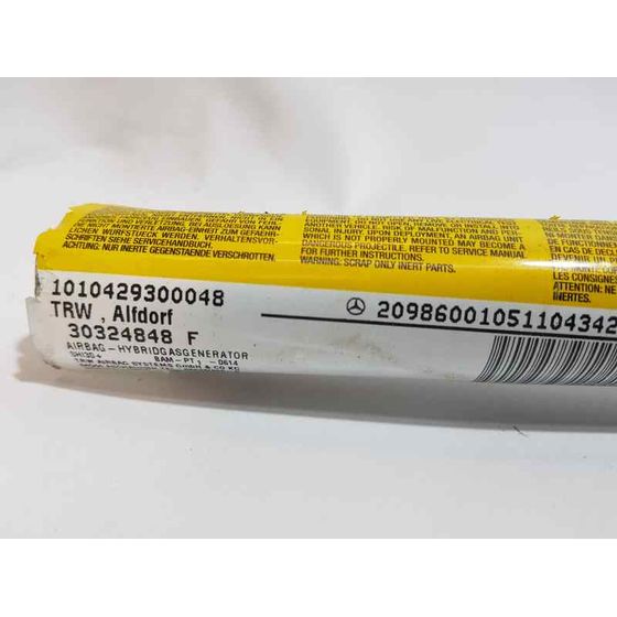 Airbag Cortina Delantero Izquierdo Para Mercedes Clase Clk Coupe