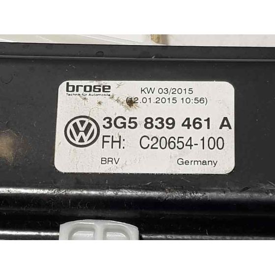 Elevalunas Trasero Izquierdo Para Volkswagen Passat Lim.