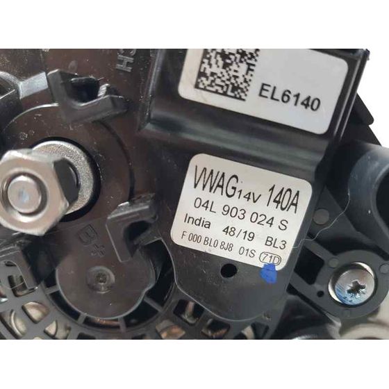 Alternador Para Volkswagen Caddy Furgón/Kombi