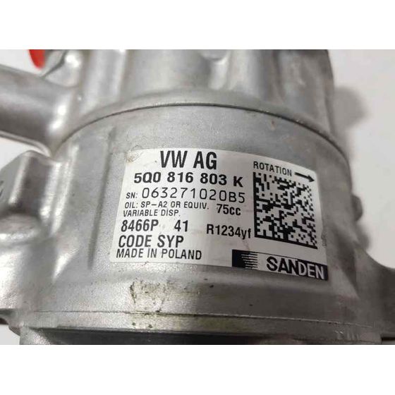 Compresor Aire Acondicionado Para Volkswagen Caddy Furgón/Kombi