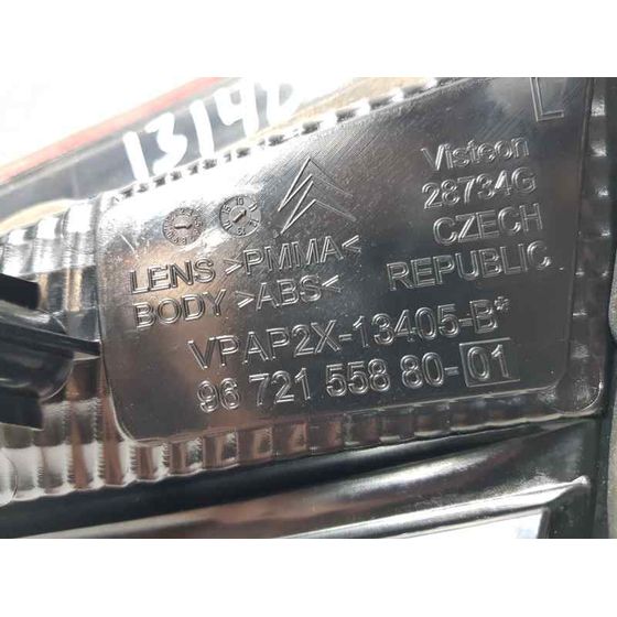 Piloto Trasero Izquierdo Para Citroen C4 Lim.