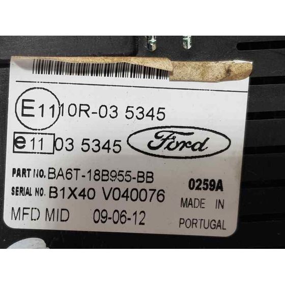 Pantalla Multifuncion Para Ford Fiesta