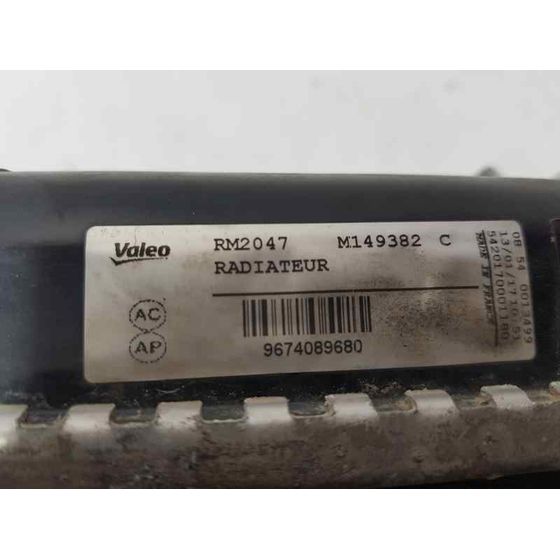 Radiador Agua Para Citroen Berlingo Cuadro