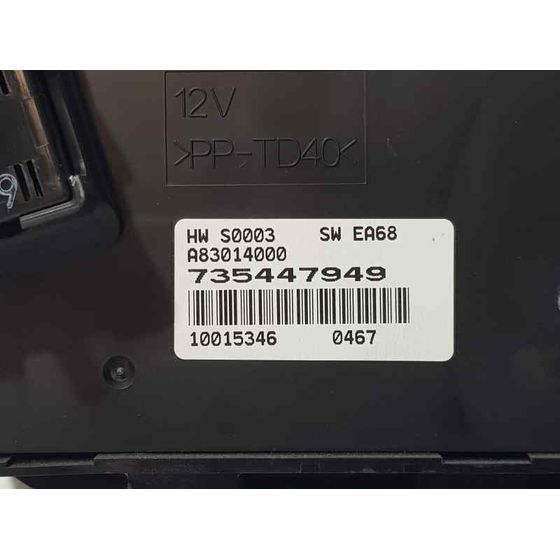 Mando Climatizador Para Fiat Punto