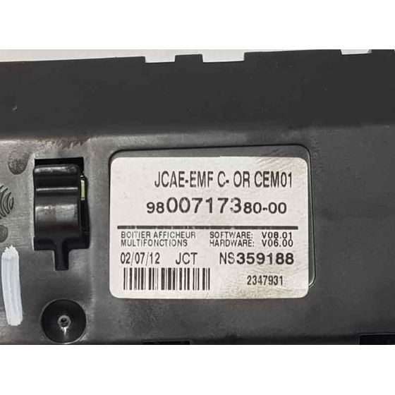 Pantalla Multifuncion Para Citroen C4 Lim.