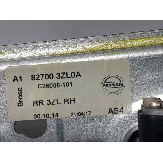 Elevalunas Trasero Derecho Para Nissan Pulsar