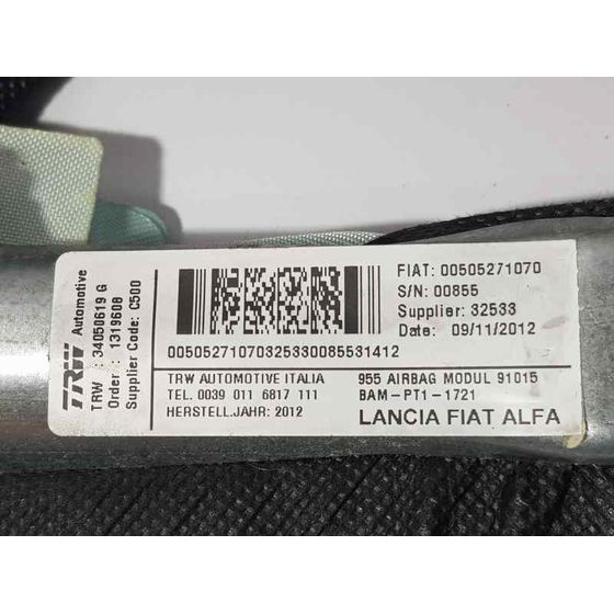 Airbag Cortina Delantero Derecho Para Alfa Romeo Mito