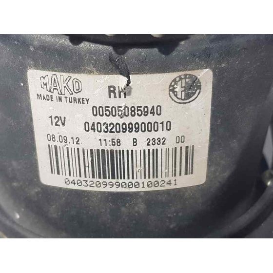 Faro Antiniebla Derecho Para Alfa Romeo Mito